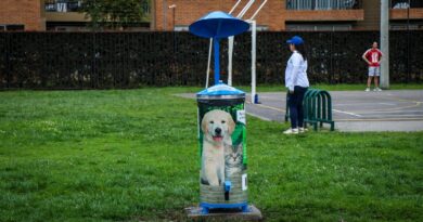 Chía implementa canecas públicas especiales para la recolección de las heces de mascotas